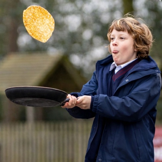 Interhouse Pancake Race